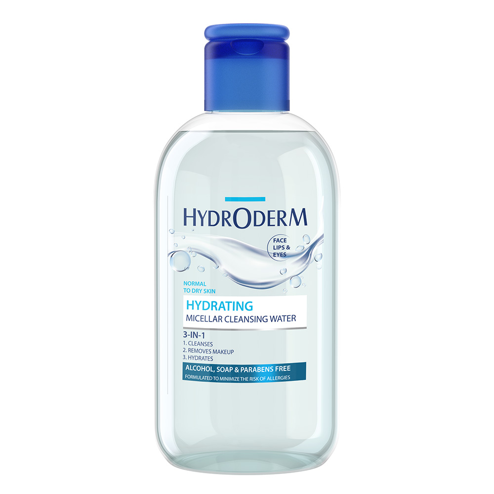 هیدرودرم پاک کننده میسلار 3در1 پوست خشک 250ml