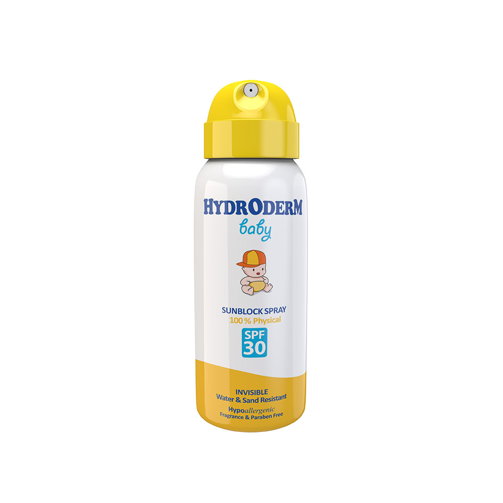 هیدرودرم بیبی اسپری ضدافتاب spf 30