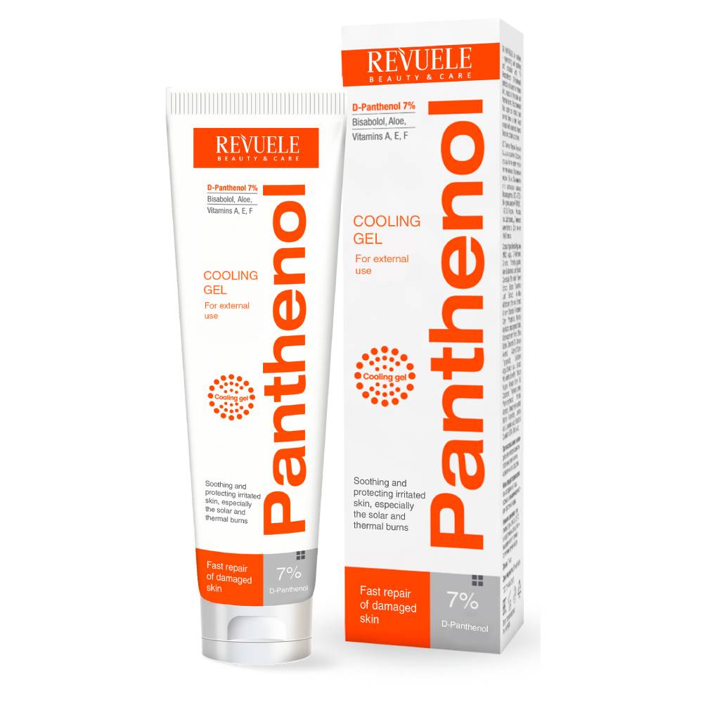 Revuele ژل خنک کننده مخمصوص سوختگی پانتنول 75 میل
