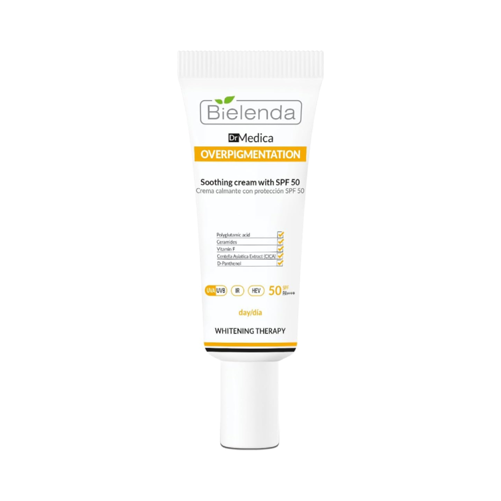 کرم روز تسکین دهنده حاوی 50 SPF بیلندا