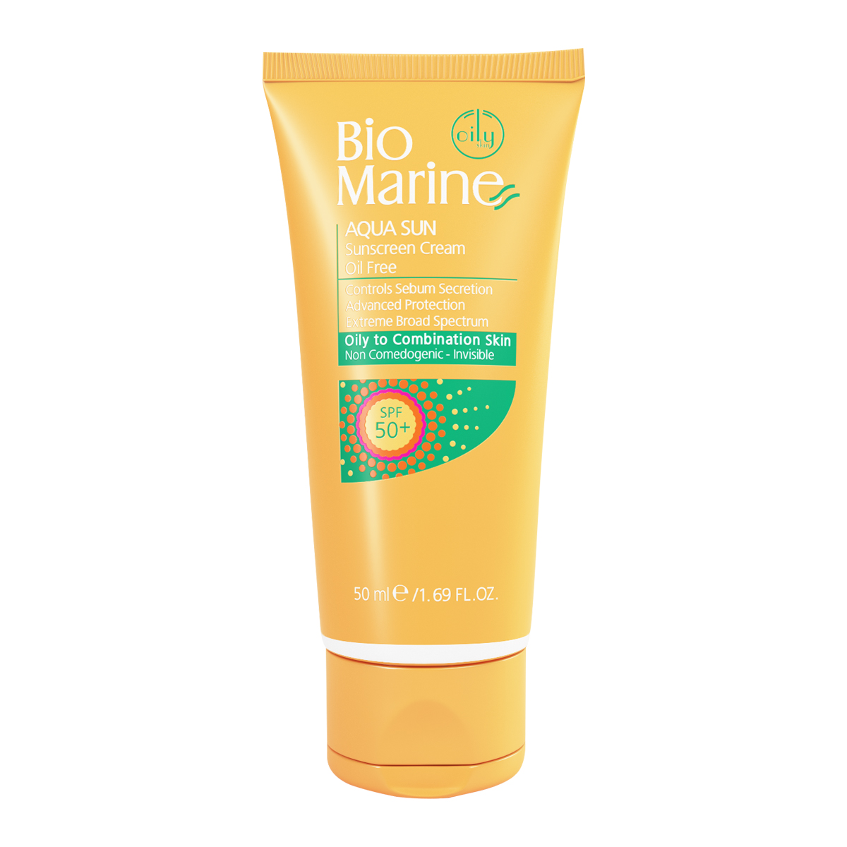 کرم ضدافتاب فاقد چربی spf 50 بدون رنگ بایومارین