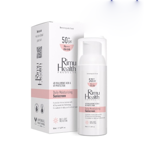 ریمو هلث ضدافتاب انواع پوست DAYLI MOISTURIZING SPF +50